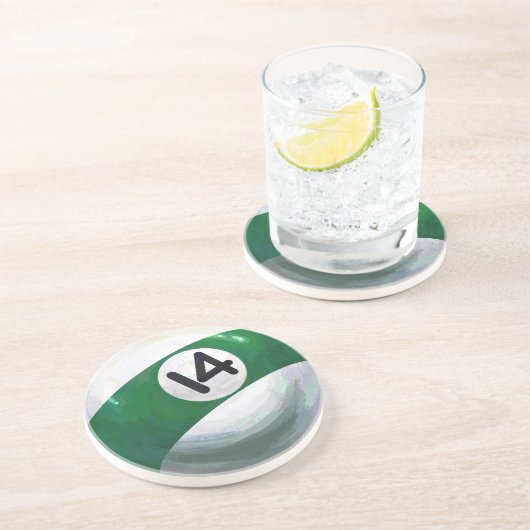 Dessous De Verre En Grès 14 balles (Côté)