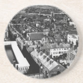 Dessous De Verre En Grès 1859 :  La ville de Boston, le Massachusetts (Devant)