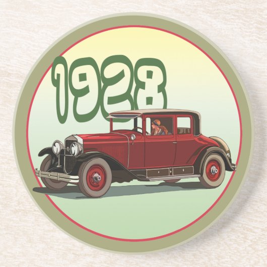 DESSOUS DE VERRE EN GRÈS 1928 (Devant)