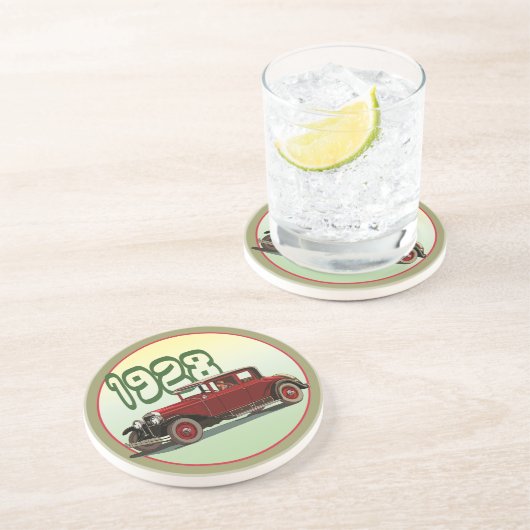 DESSOUS DE VERRE EN GRÈS 1928 (Côté)