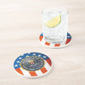 Dessous De Verre En Grès [200] FBI Special Edition (Côté)