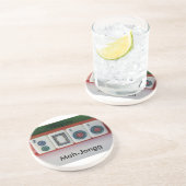 Dessous De Verre En Grès 2011 Heure-milliampère-Jongg (Côté)