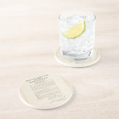 Dessous De Verre En Grès 21ème Interdiction de fin d'amendement (Côté)