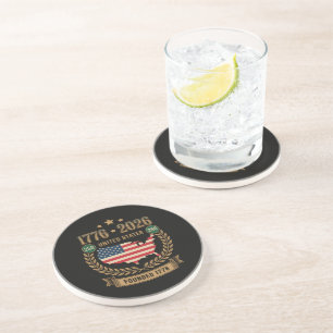 Dessous De Verre En Grès 250e anniversaire États-Unis d'Amérique 250 USA