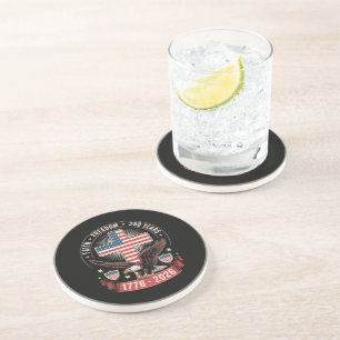 Dessous De Verre En Grès 250e anniversaire USA Foi Liberté 4 juillet