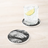 DESSOUS DE VERRE EN GRÈS 4 (Côté)