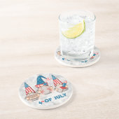 Dessous De Verre En Grès 4 juillet patriotique américain (Côté)