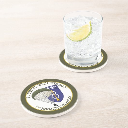 Dessous De Verre En Grès 509e vol aéroporté [8e ID] (Côté)