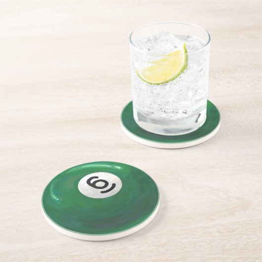 Dessous De Verre En Grès 6 balle (Côté)