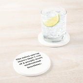 Dessous De Verre En Grès 7 sur 3 personnes (Côté)