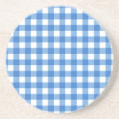 Dessous De Verre En Grès à damiers motif (Devant)