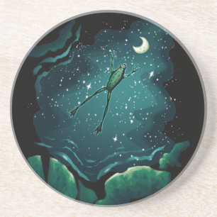 Dessous De Verre En Grès A Leap Over the Moon