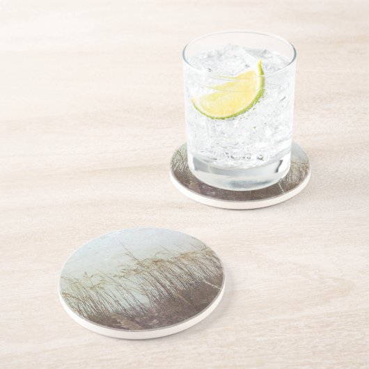 Dessous De Verre En Grès A travers les Dunes II (Côté)