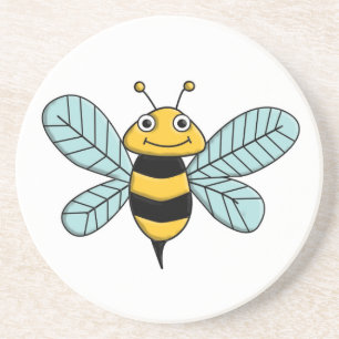 Dessous De Verre En Grès Abeille