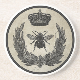 Dessous De Verre En Grès Abeille impériale