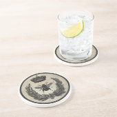 Dessous De Verre En Grès Abeille impériale (Côté)