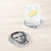 Dessous De Verre En Grès Abraham Lincoln (Côté)