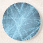 Dessous De Verre En Grès Abstrait (Devant)
