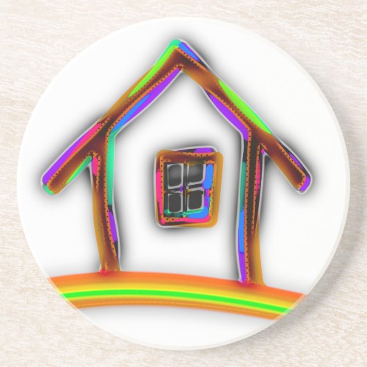 Dessous De Verre En Grès Accueil (Devant)