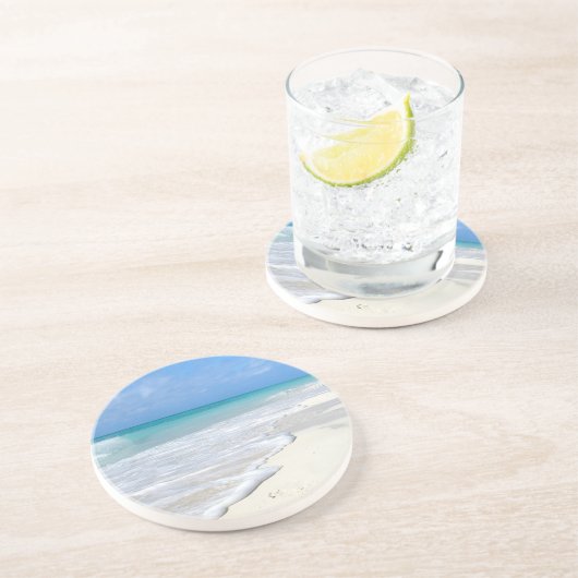 Dessous De Verre En Grès Adoucissez le surf (Côté)