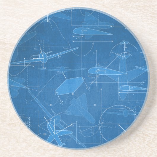 Dessous De Verre En Grès Aérodynamique (Devant)