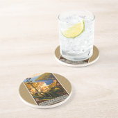 Dessous De Verre En Grès Affiche italienne Riviera Europe Italy Travel (Côté)