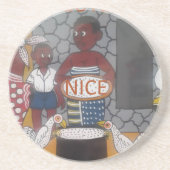 Dessous De Verre En Grès Africain traditionnel Homestead Lifestyle (Devant)