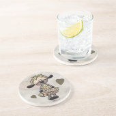 Dessous De Verre En Grès Agneau primitif (Côté)