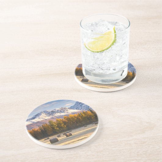 Dessous De Verre En Grès Agriculture de l'Alaska (Côté)