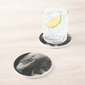 Dessous De Verre En Grès Aigle (Côté)