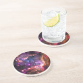 Dessous De Verre En Grès Aiguille étoilée monogramme de petit nuage magella (Côté)