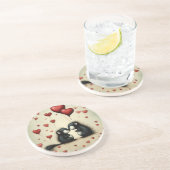 Dessous De Verre En Grès Aimer la peau 1 (Côté)