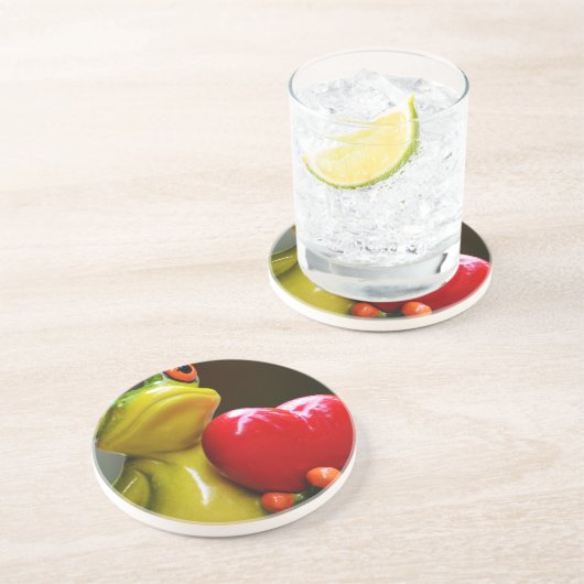 Dessous De Verre En Grès Aimez-moi...Je suis Lonley (Côté)