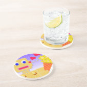 Dessous De Verre En Grès Aimez-moi, je suis un garçon (Côté)