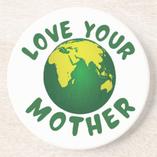 Dessous De Verre En Grès Aimez votre mère