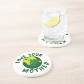 Dessous De Verre En Grès Aimez votre mère (Côté)