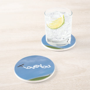 Dessous De Verre En Grès Aimez-vous l'écriture Skype