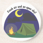 Dessous De Verre En Grès Air frais (Devant)