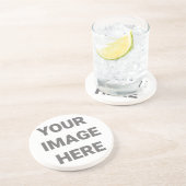 Dessous De Verre En Grès Ajoutez Votre Propre Conception Photo Personnalisé (Côté)