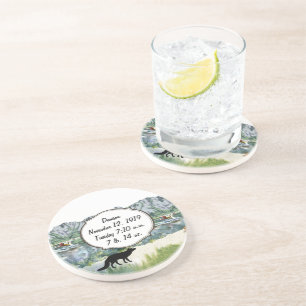 Dessous De Verre En Grès Alaska Bush Avion Et Pêche Voyage