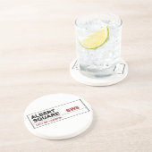 Dessous De Verre En Grès Albert Square Londres (Côté)