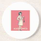 Dessous De Verre En Grès Algorithmica Art Collection (Devant)