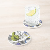 Dessous De Verre En Grès Alice au pays des merveilles (Côté)