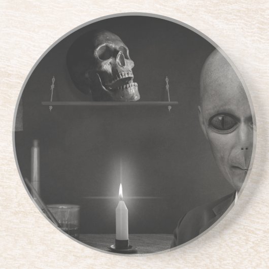 Dessous De Verre En Grès alien roswell (Devant)