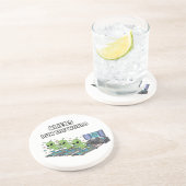 Dessous De Verre En Grès Aliens Run the World (Côté)