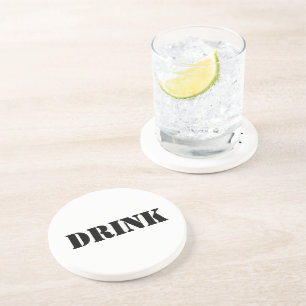 Dessous De Verre En Grès Aliments génériques et boissons Fournitures de fêt