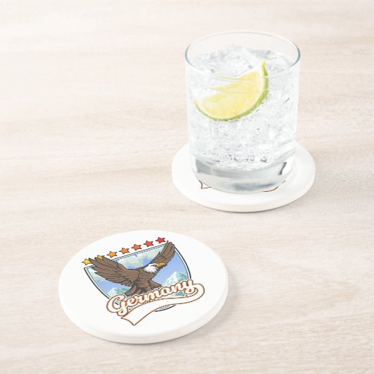 Dessous De Verre En Grès Allemagne (Côté)