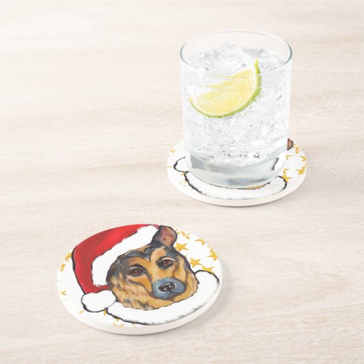 DESSOUS DE VERRE EN GRÈS ALMAN SHEPHERD (Côté)