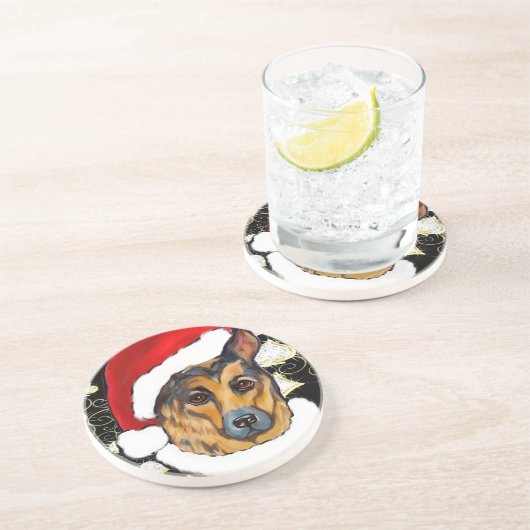 DESSOUS DE VERRE EN GRÈS ALMAN SHEPHERD (Côté)