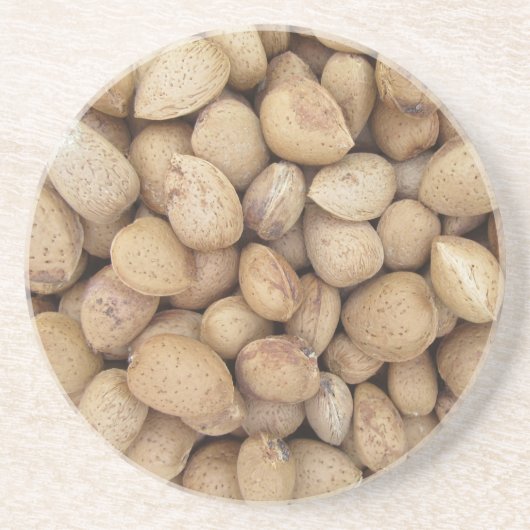 Dessous De Verre En Grès Almonds Automne Motifs (Devant)